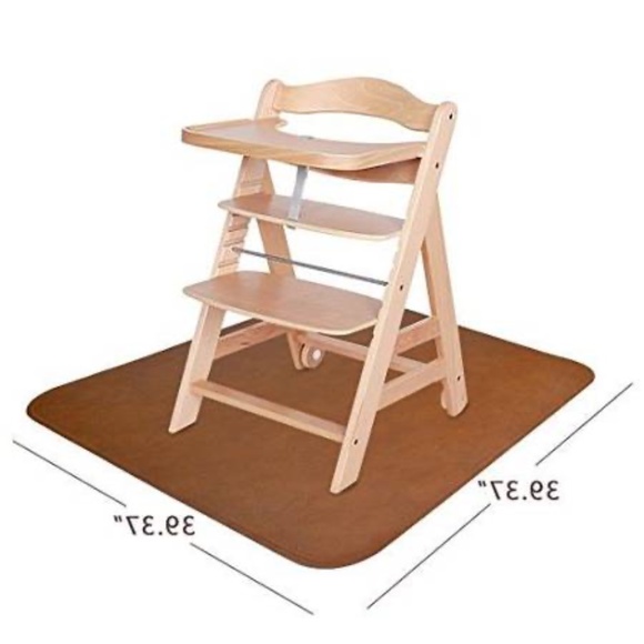 LinkIdea Other Linkidea Leather Splat Mat For Under High Chair